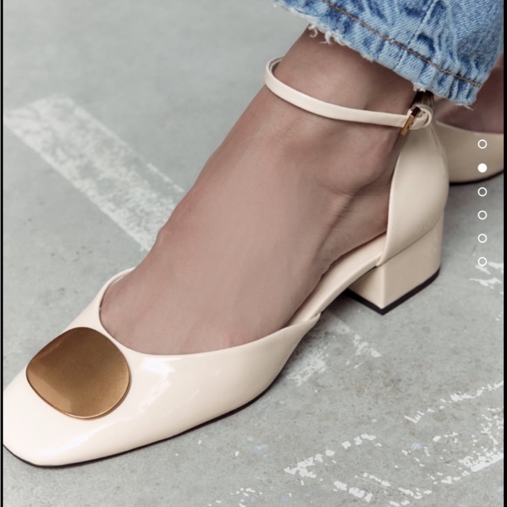 Zara embellished heel